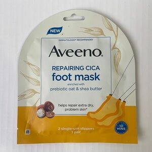 Aveeno Skin Relief Cica Foot Mask, 1 Pair